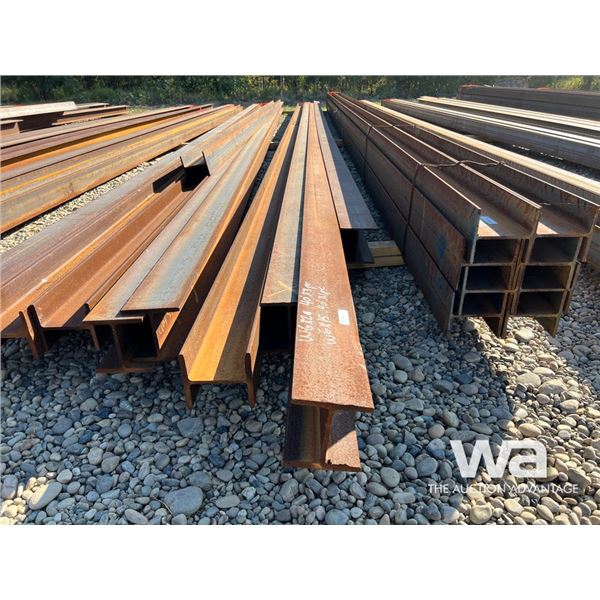 (3) W6X20 & (1) W6X15  40 FT. LENGTHS