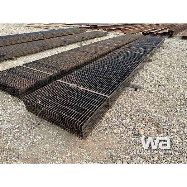 (6) PCS  3 FT. X 24 FT. GRATING