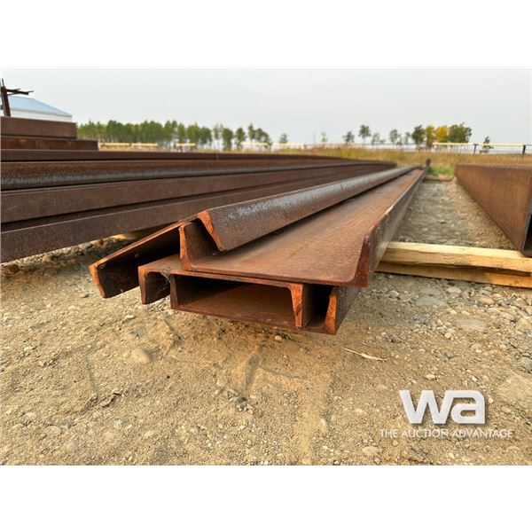 (4) PCS C10  40 FT. CHANNEL STEEL