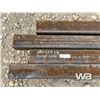 Image 2 : (5) HSS 4X4X1/4"   32-40 FT. LENGTH STEEL TUBING