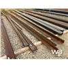 Image 3 : (3)  4X4X1/4"   (2) 20FT, 40 FT. LENGTH ANGLE IRON