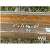 Image 2 : (4) PCS 3"X3"X3/8" X  20FT. ANGLE IRON