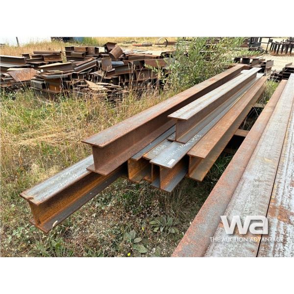 (8) PCS W8X24  12-20.5 FT. LENGTHS I-BEAM