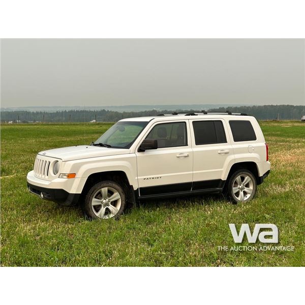2015 JEEP PATRIOT 4 DOOR SPORTS UTILITY VEHICLE