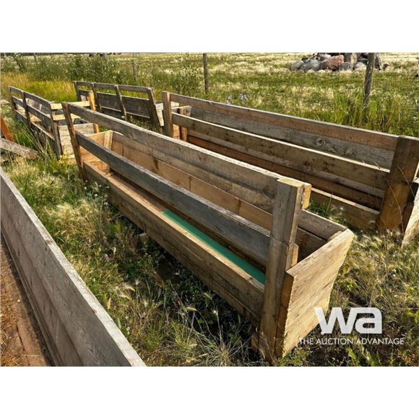 (2) WOOD FEEDERS