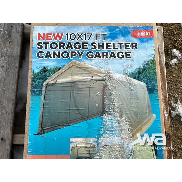 10 X 17 FT. STORAGE SHELTER CANOPY