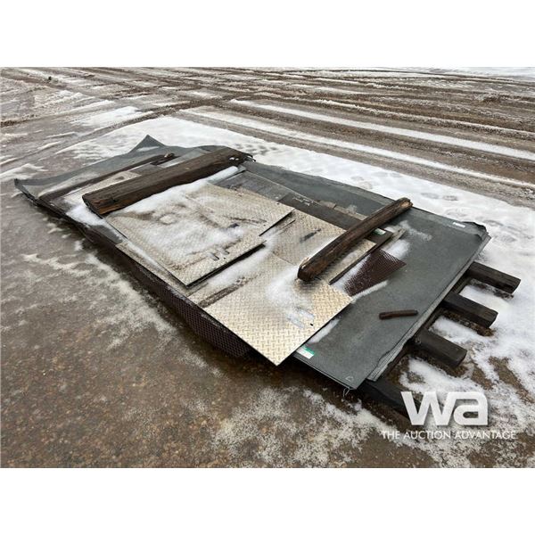SCREENED STEEL SHEETS & ALUMINUM