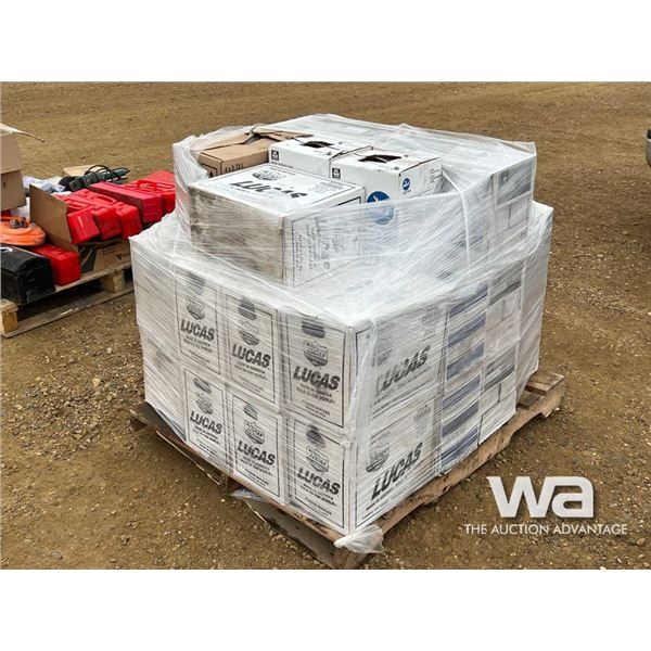 PALLET OF OIL, DEF, COOLANT/ANTIFREEZE