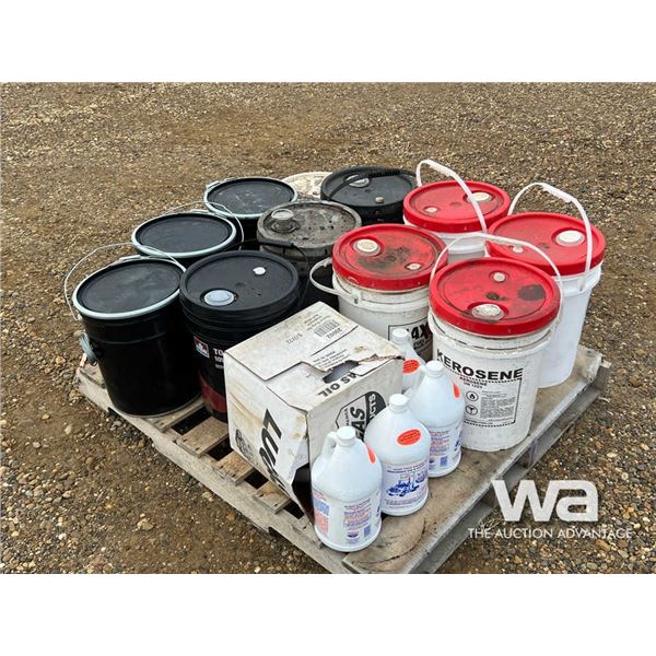 PALLET OF OIL STABILIZER, T0-4+10W OIL, KEROSENE