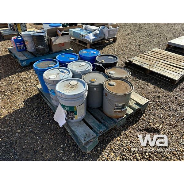 KEROSENE, HYD. FLUID, HD 22 OIL, EGGSHELL PAINT