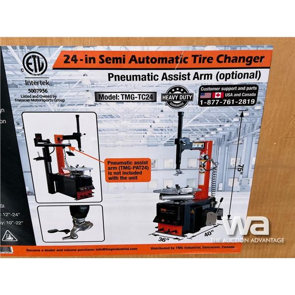 TMG 24 IN. SEMI AUTOMATIC TIRE CHANGER