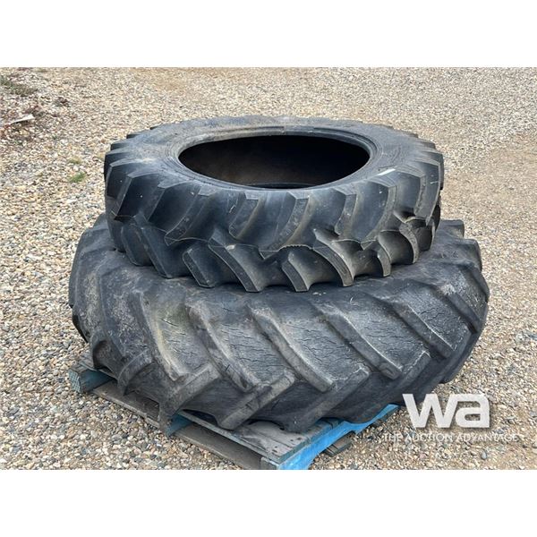 TITAN 13.6-28 TRACTOR TIRE & 18.4-34 TIRE & RIM