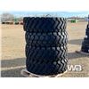 Image 2 : (4) BEAVER 20.5-25 LOADER TIRES