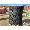 Image 3 : (4) BEAVER 20.5-25 LOADER TIRES