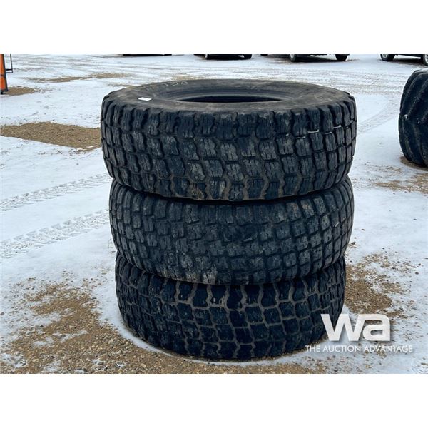 (3) 17.5R25 GRADER TIRES