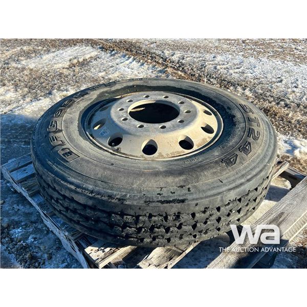 BFGOODRICH ST244 TIRE AND RIM