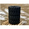 Image 1 : (4) ROCKBUSTER 12-16.5 SKID STEER TIRES