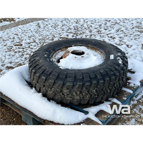 (1) BFGOODRICH 255/85R16 TIRES AND RIM