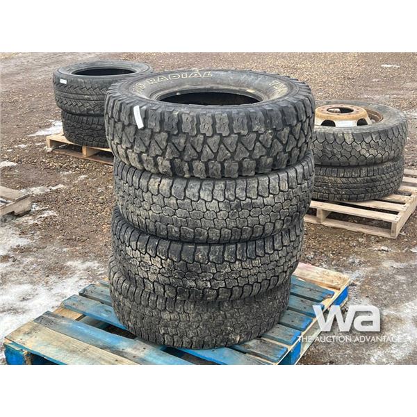 (4) 16 IN. TIRES