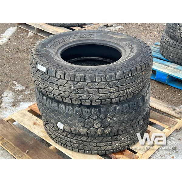 (3) 16 IN. TIRES