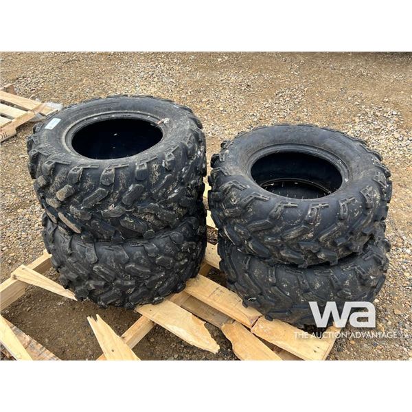 (2) POLARIS 26X9R12 TIRES
