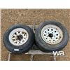 Image 5 : (5) 13 IN. TIRES & RIMS