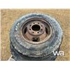 Image 4 : (4) UNMATCHED 16 IN. TIRES AND RIMS