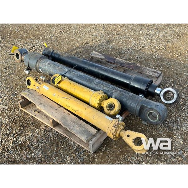 (4) HYDRAULIC CYLINDERS