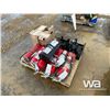 Image 4 : (8) FIRE EXTINGUISHERS, BRACKETS