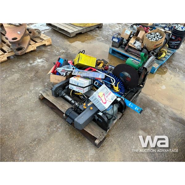 CHOP SAW, DRILL PRESS, BENCH GRINDER