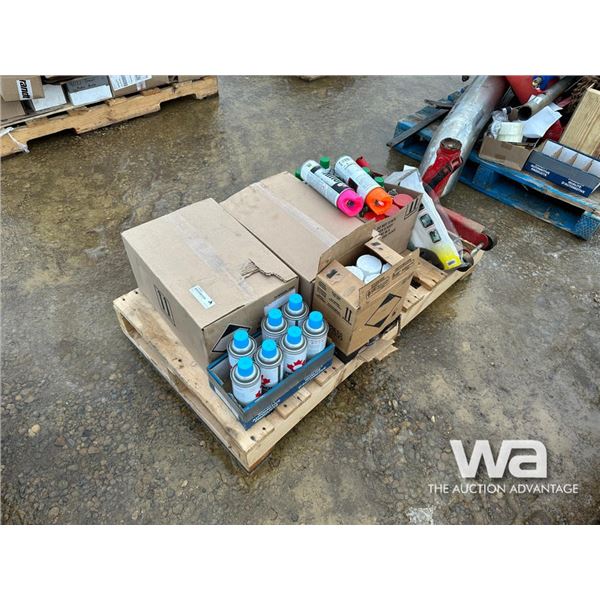 SPRAY PAINT, FLOOR JACK