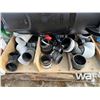 Image 7 : PVC FITTINGS, RECYCLE BINS, (2) HEATERS