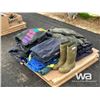 Image 1 : PALLET OF INSULATED COVERALLS, SNOW MOBILE SUITS