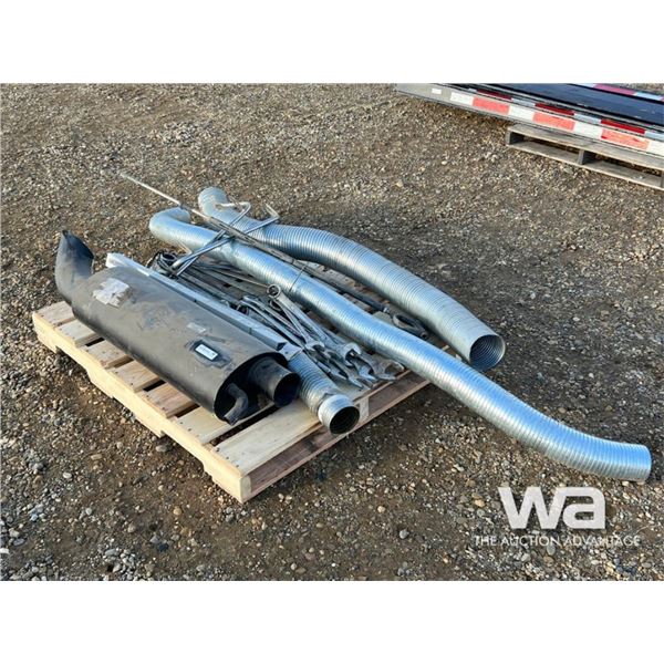 FLEX PIPE, MUFFLER, COMBO WRENCHES