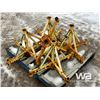 Image 3 : (5) YELLOW STEEL JACK STANDS