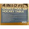 Image 6 : 7 FT. 4-IN-1 GAMES TABLE