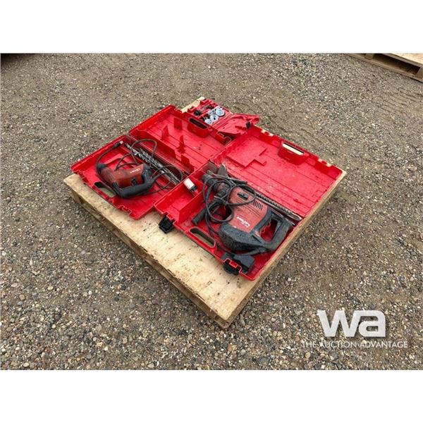HILTI TE70 ELECTRIC DRILL & HILTI TE7 DRILL