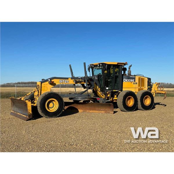 2010 JOHN DEERE 872G AWD MOTOR GRADER