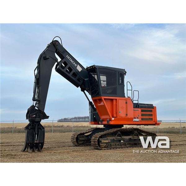 2017 HITACHI ZX260F-LL-6N LC SHORT WOOD LOG LOADER