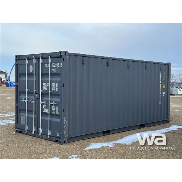 2022 ONE WAY 8X20 FT. SHIPPING CONTAINER