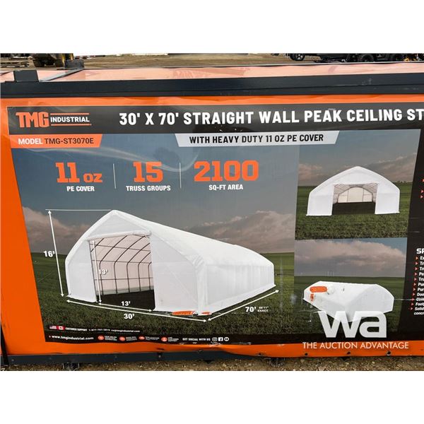 TMG 30 FT. X 70 FT. STRAIGHT WALL SHELTER