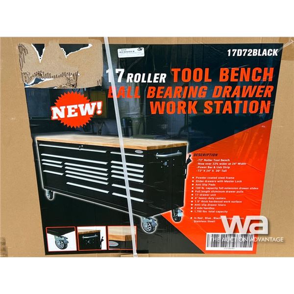 17 DRAWER 72 IN. ROLLING TOOL CHEST