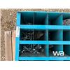 Image 4 : BLUE 72 HOLE BOLT BIN & CONTENTS