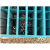 Image 5 : BLUE 72 HOLE BOLT BIN & CONTENTS