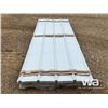 Image 5 : (60) 12 FT. STEEL SHEETS WHITE