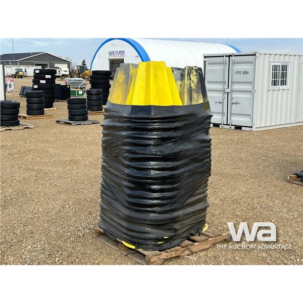 PALLET OF PIPELINE CONES