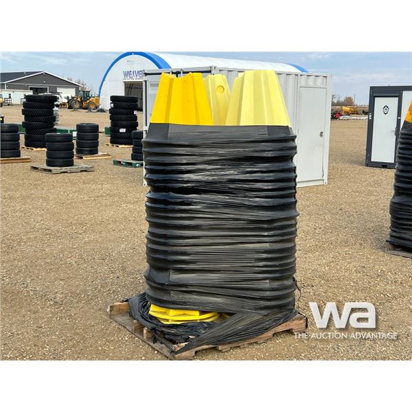 PALLET OF PIPELINE CONES
