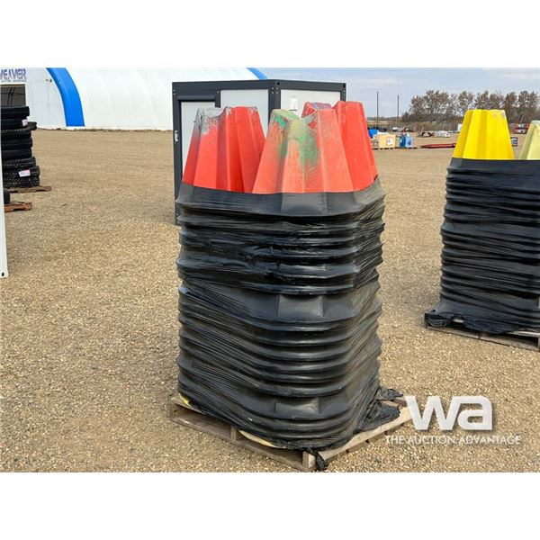 PALLET OF PIPELINE CONES