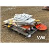Image 3 : ROAD CONSTRUCTION SIGNS, SPEED SIGNS