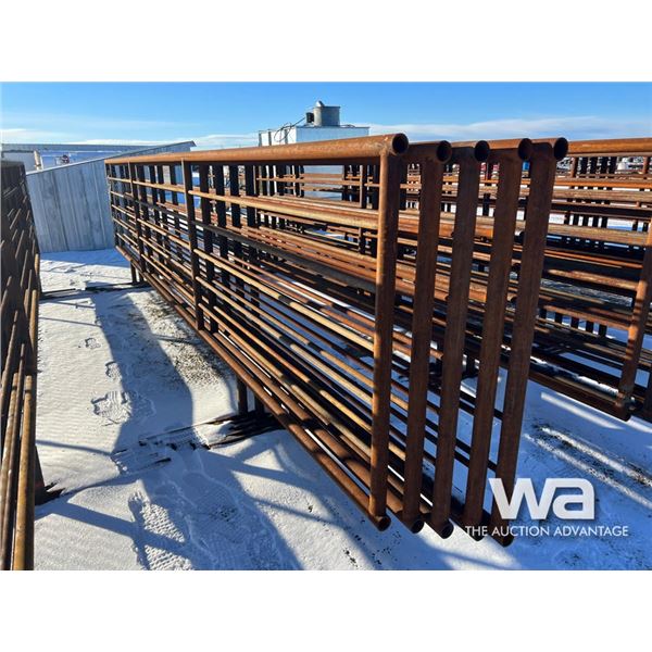 (5) 24 X 6 FT. 5 BAR FREESTANDING PANELS